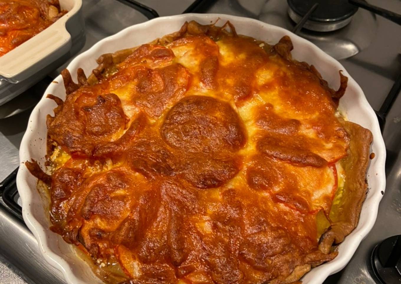 Tomate Goat’s Cheese and Mustard Tarte