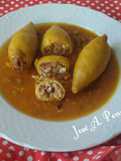 Una foto de Chipirones rellenos