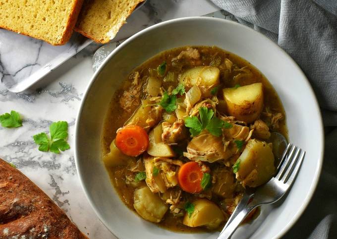 Step-by-Step Guide to Make Favorite Herby Slow Cooker Chicken Stew