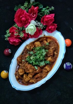 A picture of Chatpati Boneless Chicken.