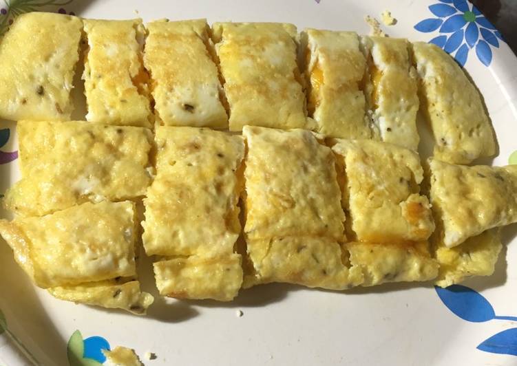 How to Prepare Speedy Rolled Omelette