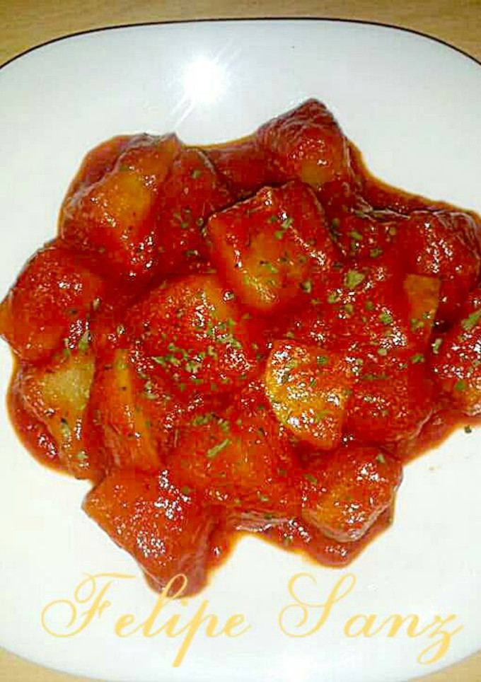 Una foto de Patatas bravas