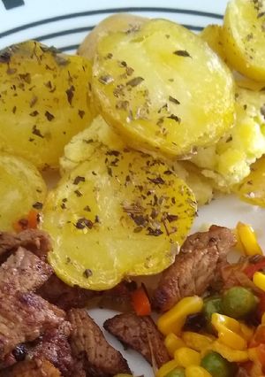 Una foto de Papas criollas en Air fryer