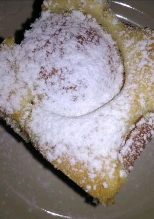 O poză a rețetei Prăjitură cu caise.