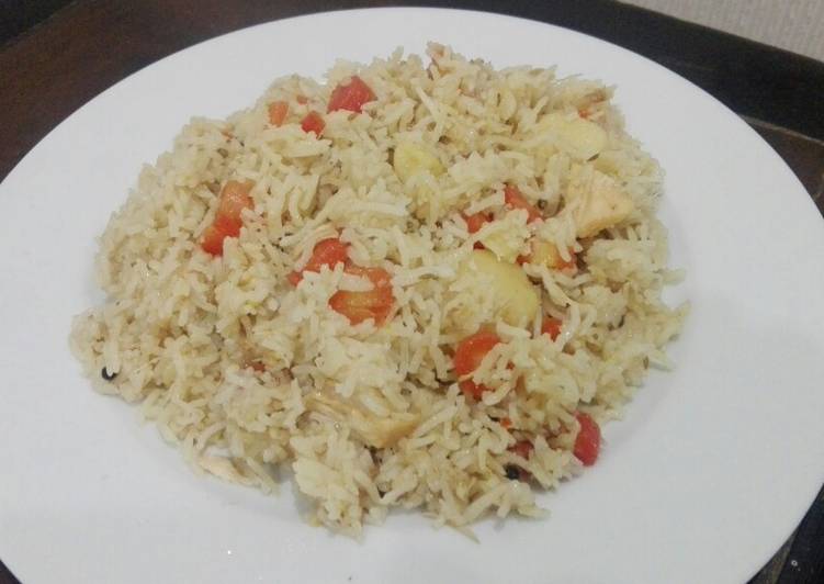 Easiest Way to Prepare Perfect Mix vegetables rice