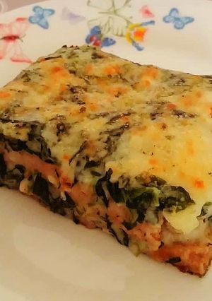 Foto di Lasagnetta di fette biscottate con verdure e pecorino
