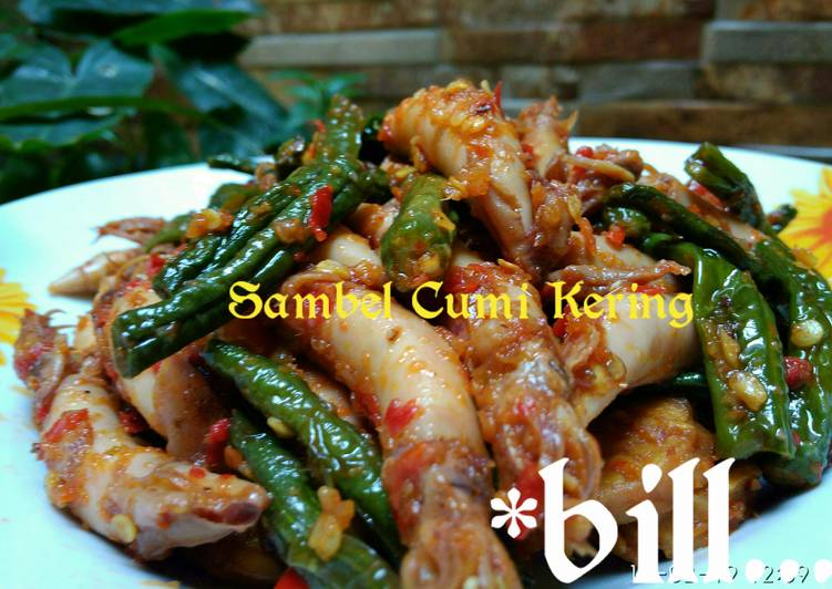 Resep Sambel Cumi Kering Anti Gagal