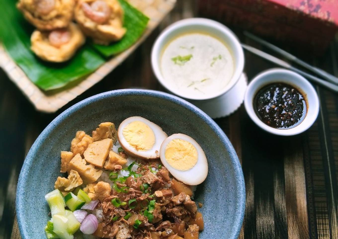 Bakmoy ayam kentang tahu🍲