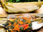 Gambar pepes peda daun singkong