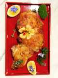 Grilled lemon chicken thighs
