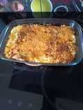 Gratin de ravioles dauphiné au poireaux