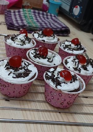 Foto resep Black forest Cup Cake