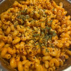 A picture of Makhani pasta.