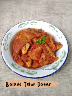 Foto resep Balado Telur Dadar