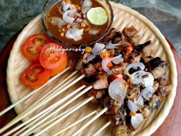 Ternyata ini loh! Resep mudah bikin Sate Daging Ikan Tuna Bakar Teflon sajian Idul Fitri dijamin enak