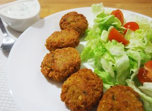 Foto principal de Falafel con salsa de Yogur