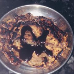 A picture of Chocolate Roti.