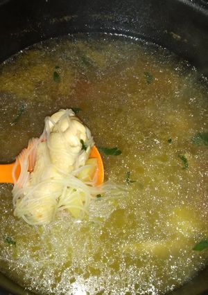 Foto resep Sup Ayam Ricecooker