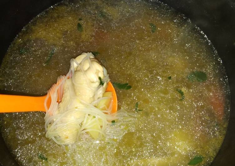 Resep Sup Ayam Ricecooker Lezat
