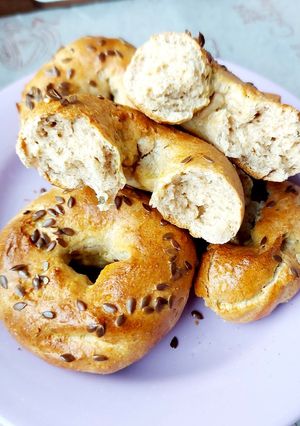 O poză a rețetei Covrigi din 4 ingrediente.