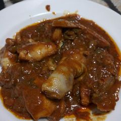 A picture of Chicken stew.