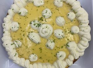 Una foto de Key lime pie súper fácil🍋