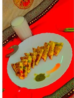 दाल प्रोटीन टोस्ट (dal protein toast recipe in Hindi) रेसिपी मुख्य फोटो