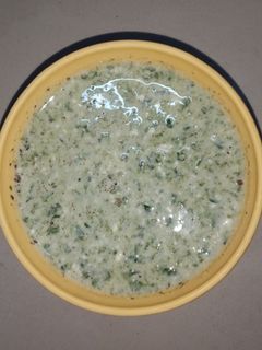 बथुआ का रायता (Bathua ka rayta recipe in Hindi) रेसिपी मुख्य फोटो