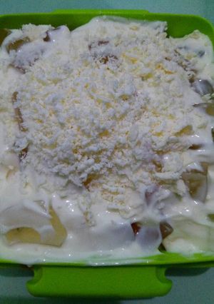 Foto resep Salad buah yummy ala mama nadyne🍉🍎🍑🍒🍓