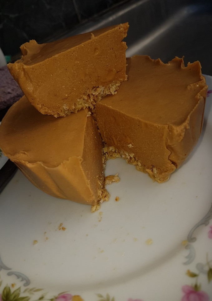 Una foto de Cheesecake de café ☕ (sin nata)