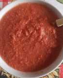 Gazpacho, sopa fría de tomate