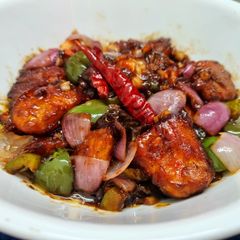 A picture of Honey Chilli Basa Fish.