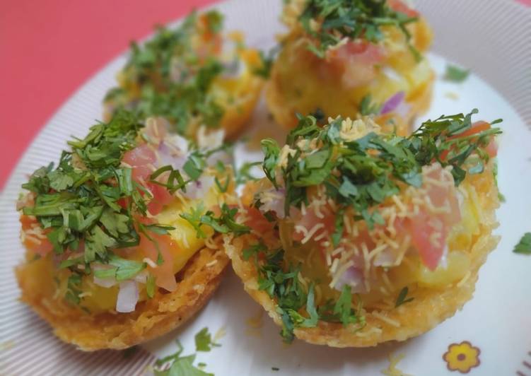 Steps to Make Favorite Aloo Basket chaat