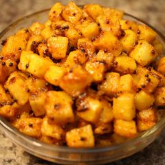 A picture of Mooli ka Achar / Radish Pickle.