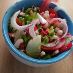 Lobia Salad recipe A picture of Lobia Salad recipe.