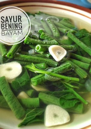 Foto resep Bening Bayam Sederhana