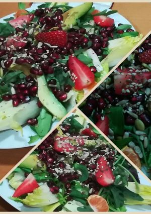 Una foto de Ensalada de fruta