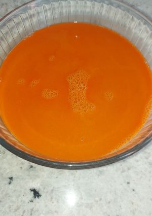 Una foto de Fumet casero de gambas en Robot Taurus Foodie