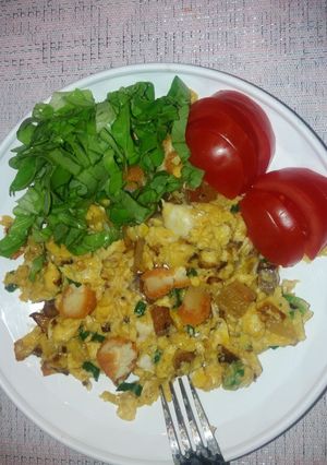 Kevert tojás recept fotója