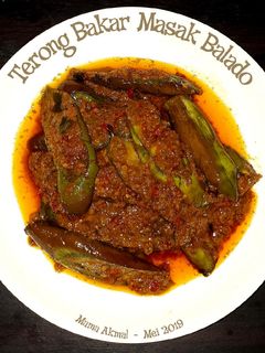 Foto resep Terong Bakar Masak Balado
