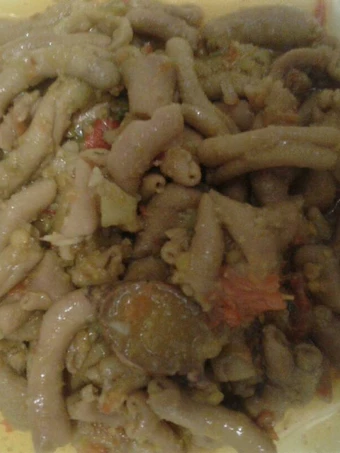 Cara Mudah Membuat Resep Usus bumbu kuning,,,, yang  Bikin Ketagihan Anti Ribet, Sempurna