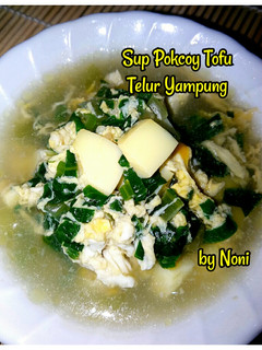 Foto resep Sup Pokcoy Tofu Telur Yampung (MPASI 1 Y+)