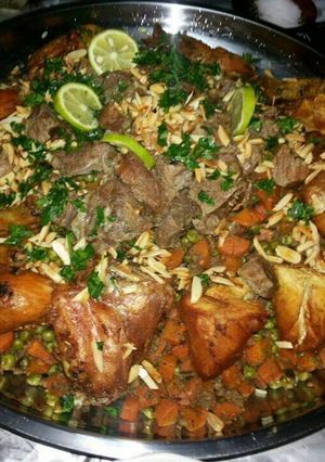 صورة لوصفة قوزي دجاج ولحمه