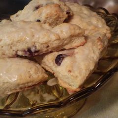 Glazed Lemon Blueberry Scones A picture of Glazed Lemon Blueberry Scones.