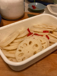 常備菜- 涼拌蓮藕 的食譜成品照片