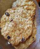 Galletas de avena con pasas!!!