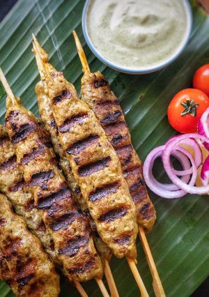 A picture of Chicken Sheekh Kebab#nvrecip #nonveg #chickenrecipe.