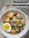 Model Gandum Khas Palembang