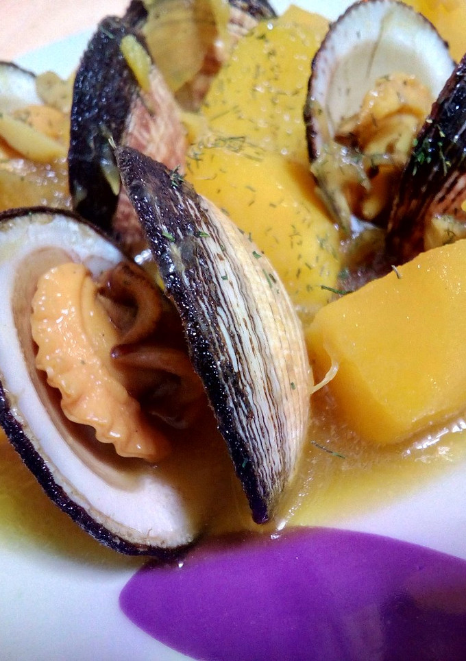 Una foto de Almendras de Mar con patatas para tu Pascua