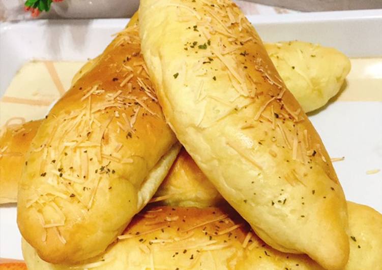 Cara bikin Roti isi Keju Tanpa Ulen/No Knead Cheesy Bread , Sempurna